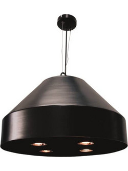 LightUp 301-BLACK Κρεμαστό Φωτιστικό Οροφής Μονόφωτο Μαύρο