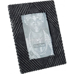 Bizzotto Zulu Κορνίζα Polyresin Μαύρη 10x15