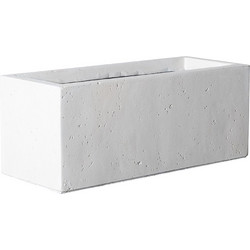 Supergreens Γλάστρα Πήλινη Ορθογώνια Dusty Μπεζ S 50x20x20 εκ