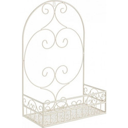 Bizzotto Giselle Κασπώ Τοίχου Μεταλλικό Εκρού 40x21x61cm