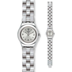 Swatch Gradino Γυναικείο Ρολόι με Ασημί Μεταλλικό Μπρασελέ YSS300G
