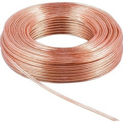Powertech καλώδιο ήχου 2x 0.50mm CAB-SP012, CCA, 10m, διάφανο