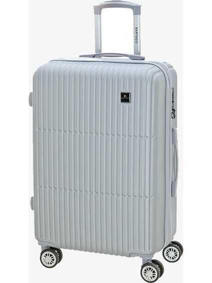 Bartuggi 724-518 Βαλίτσα Μεσαία 65x42x30cm με 4 Ρόδες Ασημί