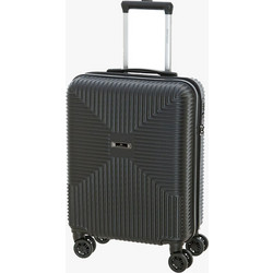 Bartuggi 712-80130 Βαλίτσα Καμπίνας 55x40x24cm με 4 Ρόδες Μαύρη
