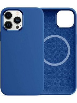 COMMA NATURE SERIES MAGNETIC SILICONE CASE IPHONE 15 PRO - BLUE