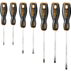 NEO TOOLS Κατσαβίδια μαγνητικά σετ 7τεμ 04-206