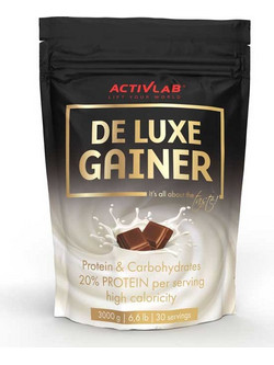 Activlab De Luxe Gainer Chocolate Πρωτεΐνη Ορού Γάλακτος Όγκου 3kg