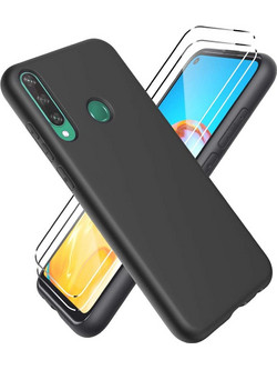 Θήκη Σιλικόνης Για Huawei P40 Lite E / Y7P 2020 / Honor 9C Soft Case 2.0mm -Μαύρο