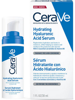 CeraVe Hydrating Hyaluronic Acid Ενυδατικό Serum Προσώπου με Υαλουρονικό 30ml