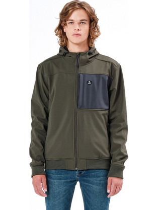 Basehit Ribbed Ανδρικό Μπουφάν Χειμωνιάτικο Softshell Αδιάβροχο Χακί 212.BM11.82-004