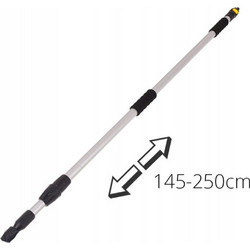 ανταλλακτικο πτυσσομενο κονταρι 145-250 cm για κεφαλη βουρτσας πλυσιματος 01274 amio - 1 τεμ