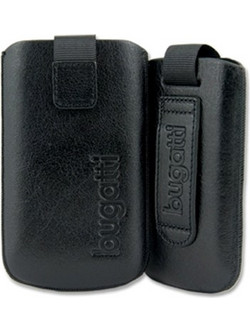 BUGATTI ΘΗΚΗ ΠΟΥΓΚΙ SLIM CASE LEATHER UNIVERSAL BLACK XS