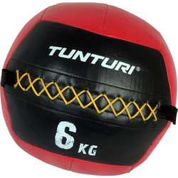 Tunturi Wall Ball 6kg Red Red, Black, Yel