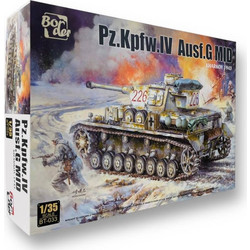 Border Model Panzer IV Ausf. Mid Συναρμολογούμενο Πλαστικό Μοντέλο Τανκ 1:35