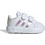 Adidas Grand Court 2.0 CF Hook Παιδικά Sneakers Λευκά ID5265