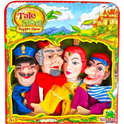 Argy Toys Μαριονέτες Puppet Show Set Βασιλιάς Βασίλισσα 7162