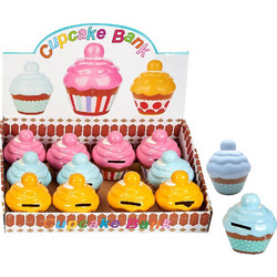Κουμπαράς Cupcake Ροζ