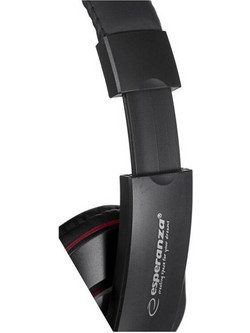 Esperanza EH121 Ασύρματα Bluetooth Ακουστικά On Ear Μαύρα