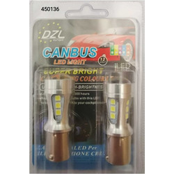 DZL Canbus 3030-15 LED 12V 2τμχ 450136