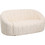 HomeMarkt Moby Διθέσιος Καναπές Εκρού 148x83x66cm HM9595.06