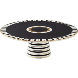 Τουρτιέρα Με Πόδι Regency Teas & C'S HV0488 28cm Black-Multi Maxwell&Williams Πορσελάνη