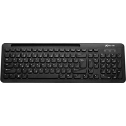 Xtrike-me KB-303 Black Ασύρματο Πληκτρολόγιο
