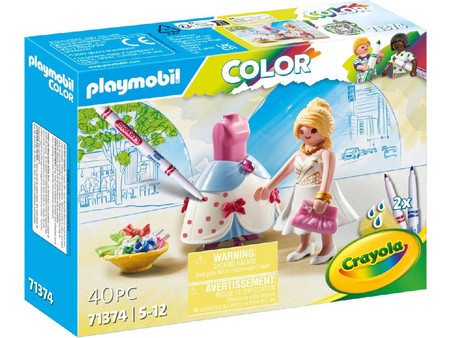 Playmobil Color Σχεδιάστρια Μόδας για 5-12 Ετών 71374