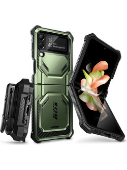 Θήκη Supcase IBLSN Armorbox για Samsung Galaxy Z Flip 4 - Dark Green
