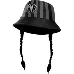Karactermania Wednesday Braid Καπέλο Bucket Grey