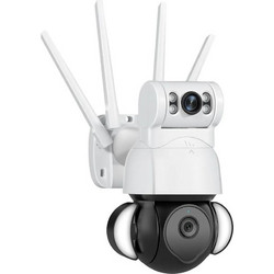 Sectec ST-428-4M-DL IP Κάμερα Ασφαλείας Wi-Fi 1080p Full HD Αδιάβροχη με Αμφίδρομη Επικοινωνία