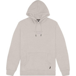Double Ανδρικό Φούτερ Fleece με Κουκούλα & Τσέπες Μπεζ MTOP-110