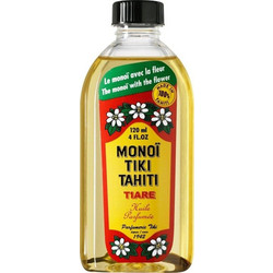 Monoi Tiki Tahiti Tiare Original Βιολογικό Έλαιο Monoi για Πρόσωπο Σώμα & Μαλλιά 120ml