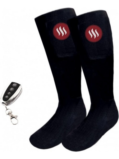 Glovii GQ2L sock Unisex Athletic socks Black 1 pair(s)