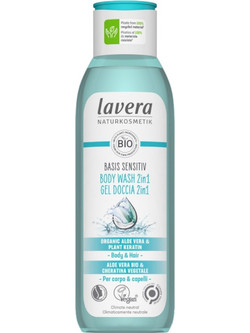 Lavera Basis Sensitiv Φυτικό Σαμπουάν & Αφρόλουτρο 250ml