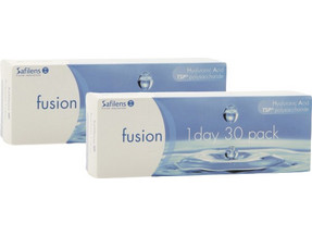 Combo Ημερήσιοι Φακοί Επαφής Μυωπίας Fusion 1 Day 60 τεμάχια (30 ζευγάρια)