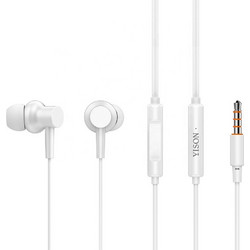 Yison X2 Handsfree In-Ear 3.5mm White