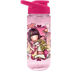 Santoro Gorjuss Carousel Παιδικό Μπουκάλι Πλαστικό BPA Free Ροζ 500ml