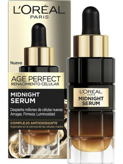 L'Oreal Paris Age Perfect Midnight Αντιγηραντικό Ενυδατικό Serum Προσώπου για Ανάπλαση με Βιταμίνη E 30ml