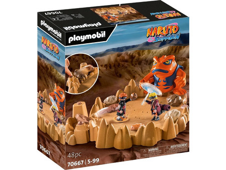 Playmobil Naruto vs Pain για 5+ Ετών 70667