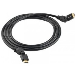 Meliconi HDMI Cable 3D with 360 plug 2m 497007-H2M3D