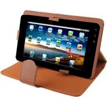 Καφέ PU Leather Case for 8" 8 inch Tablets (OEM)