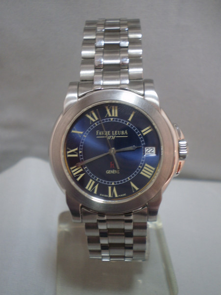 Favre Leuba Stainless Steel Γυναικείο Ρολόι με Ασημί Μεταλλικό Μπρασελέ F25-100