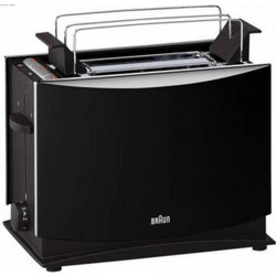 Braun HT450 Φρυγανιέρα 2 Θέσεων 1000W Μαύρη