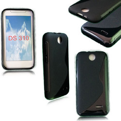 Θήκη TPU GEL S-Line για HTC Desire 310 Μαύρη (OEM)