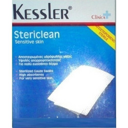 Kessler Stericlean Αποστειρωμένες Γάζες 15x30cm 12τμχ