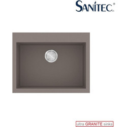 Sanitec Ultra Granite 809 Υποκαθήμενος Νεροχύτης Γρανίτη Ματ Sienna 60x50cm