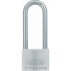 Abus Titalium 64Ti/50 HB80 Αλουμινένιο Λουκέτο Μακρύλαιμο 80mm