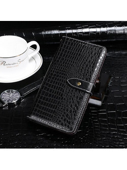 For Coolpad Legacy idewei Crocodile Texture Horizontal Flip Leather Case with Holder & Card Slots & Wallet(Black) (idewei) (OEM)