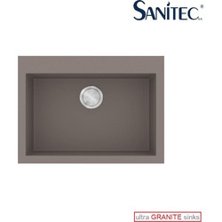 Sanitec Ultra Granite 815 Υποκαθήμενος Νεροχύτης Γρανίτη Ματ Sienna 70x50cm