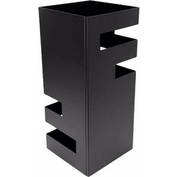 Import Hellas Ομπρελοθήκη Μεταλλική 19x19x44 cm Μαύρη 56